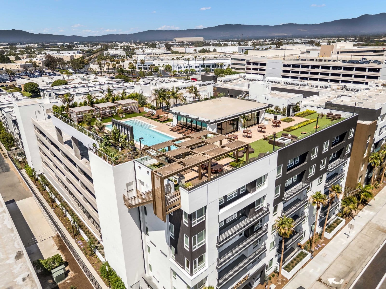 The building itself at Aurum, Orange County